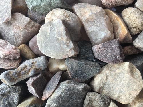Click Here To Enlarge This Photo Of BROWN/GREY GRAVEL